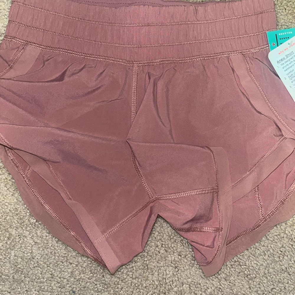 Women's Mauve Athletic Shorts